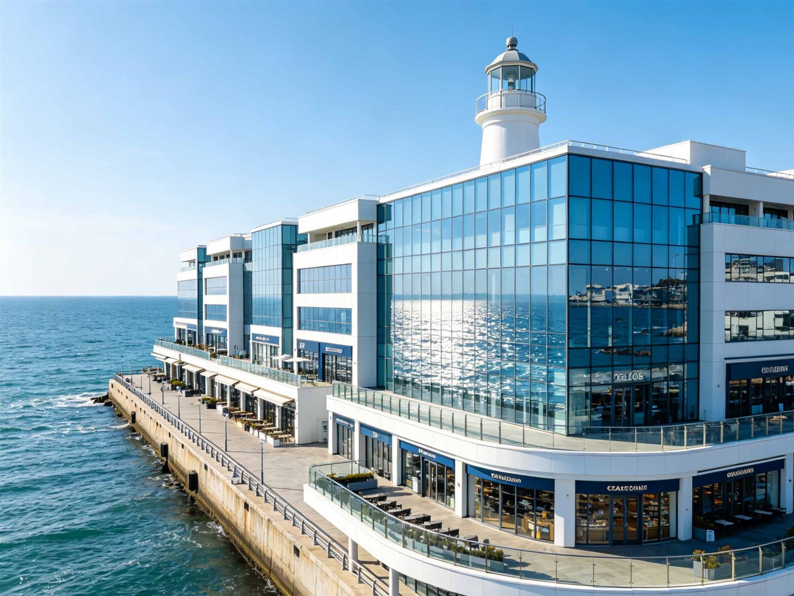 multi-unit coastal development with impact window systems